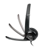 Kép 10/19 - Fejhallgató, mikrofonnal, USB csatlakozás, LOGITECH "H390"