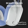 Kép 4/16 - Logitech G435 Lightspeed Wireless fehér gamer headset