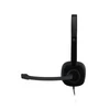 Kép 5/14 - Fejhallgató, mikrofonnal, vezetékes, LOGITECH "H151"