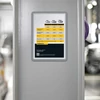 Kép 4/4 - Mágneses keret, A4, TARIFOLD "Magneto Solo", ezüst, 2db/cs
