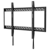 Kép 1/7 - Manhattan TV állvány - Fali fix ultravékony TV állvány Fekete (max.VESA:900x600)(60"-100"-ig) 100kg teherbírás