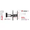 Kép 2/2 - Meliconi FlatStyle EDR400 40"-55" VESA 400x400 dupla karos dönthető, forgatható fali konzol