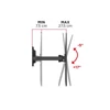 Kép 2/3 - Meliconi Flatstyle FR400 (Fastblock) 40"-65" VESA 400x400 karos dönthető, forgatható fali konzol
