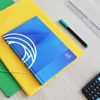 Kép 3/4 - Beírókönyv A5, 96lap, keményfedeles, egyszínű, ABC regiszteres, Bluering vonalas