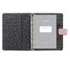Kép 2/2 - Kalendárium, gyűrűs, betétlapokkal, pocket méret, FILOFAX, "Confetti", rózsakvarc