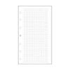 Kép 1/3 - Kalendárium betét, jegyzetlap, "L", kockás, SATURNUS, fehér, 30lap/cs