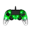 Kép 3/8 - Nacon Compact PS4 átlátszó-halványzöld vezetékes kontroller