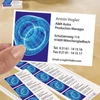 Kép 6/7 - Névjegykártya, mikroperforált élekkel, kétoldalas 185g-os, 20 db, Avery matt fehér