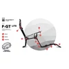 Kép 10/20 - Next Level Racing Szimulátor cockpit - F-GT LITE (Formula és GT ülés; tartó konzolok)