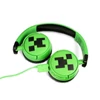 Kép 5/6 - OTL MC1231 Minecraft Creeper vezeték nélküli gyerek fejhallgató