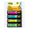 Kép 4/4 - Jelölőcímke, műanyag, 4x24 lap, 11,9x43,2 mm, nyíl, 3M POSTIT, vegyes