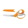 Kép 3/3 - Olló, általános, 23 cm, FISKARS "RazorEdge Softgrip", narancssárga