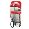 Kép 2/2 - Olló irodai OPTIMA 12,5cm szürke