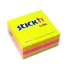 Kép 2/2 - Öntapadó jegyzettömb STICK`N 51x51mm neon mix 250 lap