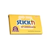 Kép 8/8 - Öntapadó jegyzettömb STICK`N 76x127mm 360°-ban tapadó narancs 100 lap