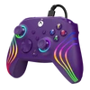 Kép 2/7 - PDP 049-024-PR Afterglow Wave Xbox Series X|S/Xbox One/PC vezetékes RGB LED lila kontroller