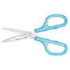 Kép 2/5 - Olló, általános, 17,5 cm, PLUS "Fitcut Curve", világoskék