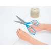 Kép 4/5 - Olló, általános, 17,5 cm, PLUS "Fitcut Curve", világoskék