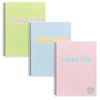 Kép 4/4 - Spirálfüzet, A4, vonalas, 100 lap, PUKKA PAD "Pastel Jotta Pad", vegyes szín
