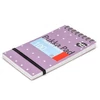 Kép 2/3 - Jegyzetfüzet, A7, spirálozott, vonalas, 50 lap, PUKKA PAD "Metallic Pocket Book", vegyes színek