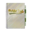 Kép 3/4 - Spirálfüzet, A4, vonalas, elválasztóval, 100 lap, PUKKA PAD "Haze Project Book", vegyes szín