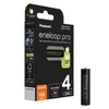 Kép 2/6 - Panasonic Eneloop BK-4HCDE/4BE AAA 930mAh mikro ceruza akku 4db/csomag