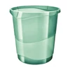 Kép 3/3 - Papírkosár, 14 liter, ESSELTE "Colour`Breeze", áttetsző zöld