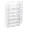 Kép 4/5 - Prospektustartó, fali, fekvő, A4, DURABLE "FLEXIPLUS 6", áttetsző