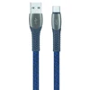 Kép 1/3 - USB kábel, USB - USB-C, 1,2 m, RIVACASE "PS6102", kék