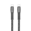 Kép 2/12 - USB kábel, USB-C - USB-C, 1,2 m, RIVACASE "PS6105", szürke