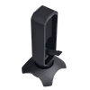 Kép 3/6 - Rampage Fejhallgató állvány - RM-H66 GUARD (fekete, műanyag, USB HUB, Egérkábel tartó, RGB)