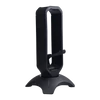 Kép 6/6 - Rampage Fejhallgató állvány - RM-H66 GUARD (fekete, műanyag, USB HUB, Egérkábel tartó, RGB)