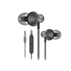 Kép 2/3 - Snopy Fülhallgató - SN-J19 Gray (mikrofon, 3.5mm TRRS jack, 1.2m kábel, szürke)