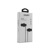 Kép 3/3 - Snopy Fülhallgató - SN-J19 Gray (mikrofon, 3.5mm TRRS jack, 1.2m kábel, szürke)