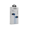 Kép 2/3 - Snopy Fülhallgató - SN-J19 (mikrofon, 3.5mm TRRS jack, 1.2m kábel, kék)