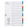 Kép 2/2 - Regiszter DURABLE műanyag A/4 10 színes