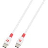 Kép 1/2 - Töltőkábel, USB-C/USB-C, gyorstöltés, 1,2m, SKROSS, fehér