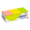 Kép 1/3 - Öntapadó jegyzettömb, 38x51 mm, 12x100 lap, STICK N, neon színek