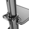 Kép 7/9 - Sbox FS-446-2 FS-224-2 37"-70" VESA 600X400 álló mobil TV állvány