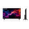 Kép 7/8 - Sharp 32" 32GF2265E HD Ready Smart Google LED TV