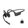 Kép 1/5 - Shokz OpenComm2 csontvezetéses Bluetooth fekete Open-Ear headset + USB-C adapter