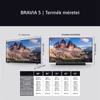 Kép 20/23 - Sony 75" Bravia 5 K75XR55BP 4K UHD Smart Mini LED TV
