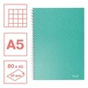 Kép 9/10 - Spirálfüzet, A5, kockás, 80 lap, ESSELTE "Colour`Breeze", zöld