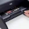 Kép 10/11 - Spirálozógép, műanyag spirálkötéshez, manuális, 195 lap, GBC "CombBind C110"