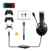 Kép 6/23 - Spirit of Gamer PRO-H3 narancssárga-fekete gamer headset