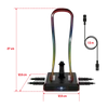 Kép 7/17 - Spirit of Gamer SENTINEL RGB USB fejhallgató állvány
