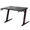 Kép 5/9 - Spirit of Gamer Gamer Asztal - Headquarter 300 (MDF lap, fém lábak, fekete, RGB LED háttérvilágítás, 120 x 60 x 1,8 cm)