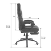 Kép 7/15 - Spirit Of Gamer Mustang Gaming Chair Black