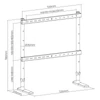 Kép 6/6 - Stansson WM-4975 49"-75" asztali TV állvány