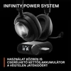 Kép 10/18 - SteelSeries Arctis Nova Pro Wireless X fekete gamer headset